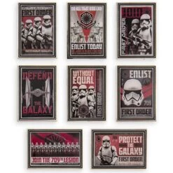 Disney Mystery Pin Blind Box - Star Wars Galaxy's Edge - First Order Propaganda Poster