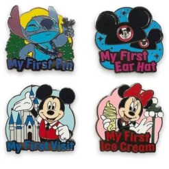 Disney Pin Trading Starter Set - Mickey Mouse And Friends - My First