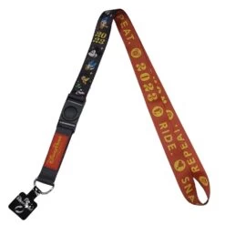 Disney Reversible Pin Lanyard - 2023 Ride. Snack. Repeat.