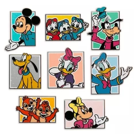 Disney Mystery Pin Set - Mickey & His Pals